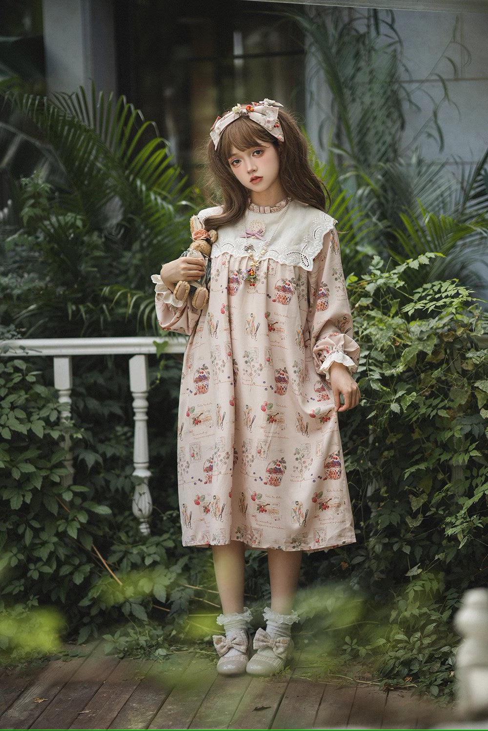[Pre-order] Forest Encyclopedia Loose Fit Dress
