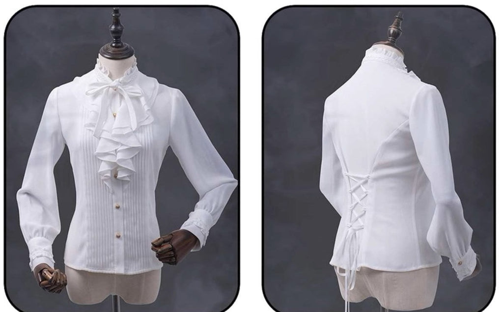 [Pre-orders available until 3/10] Rose Heart Jabotai Blouse