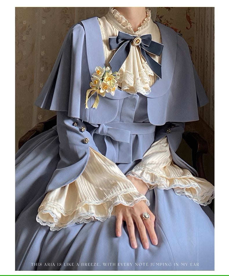 Breeze Aria Classical Cape Dress
