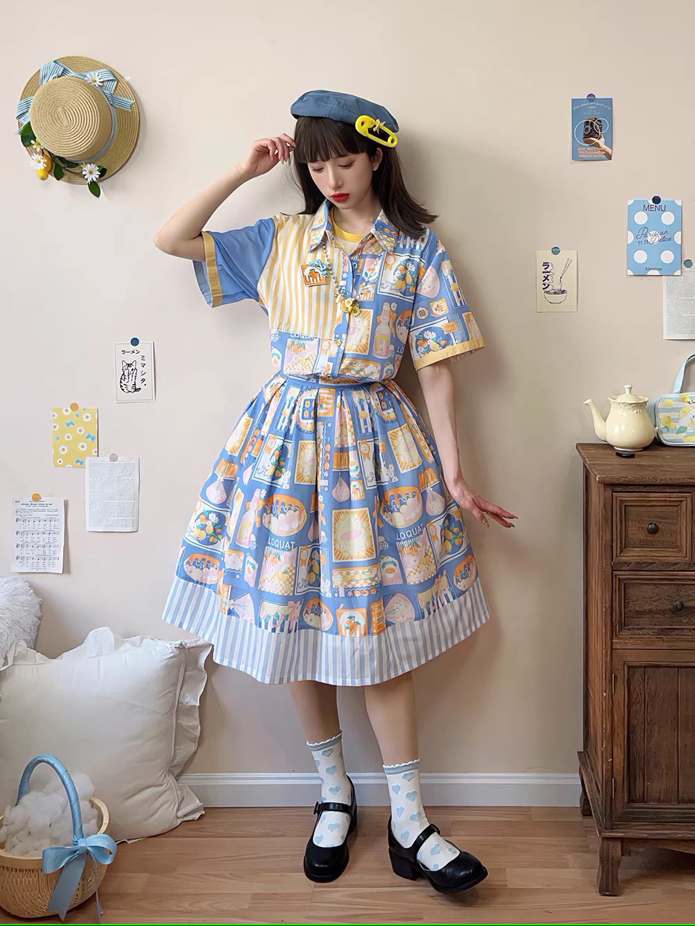 【予約販売】Loquat and Lemon スカート
