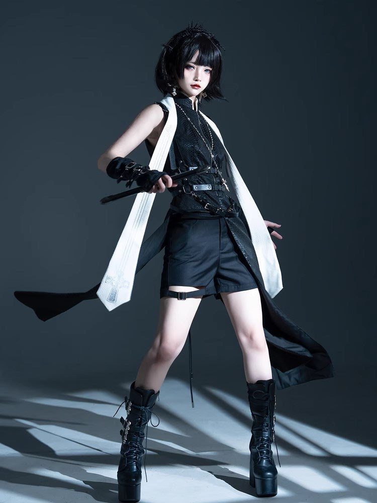 Black snake 皇子系ブラックセットアップ