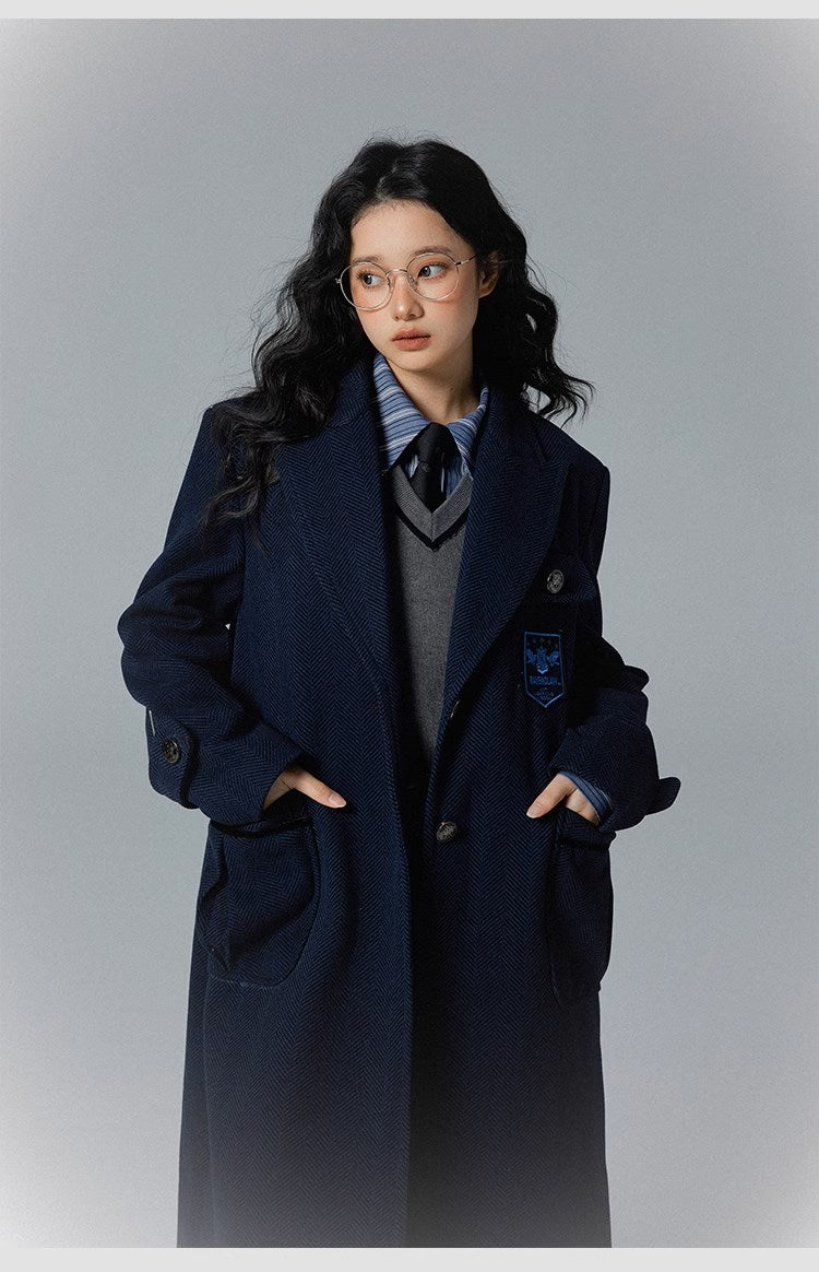 [Pre-order] Hogwarts School of Witchcraft and Wizardry Herringbone Coat
