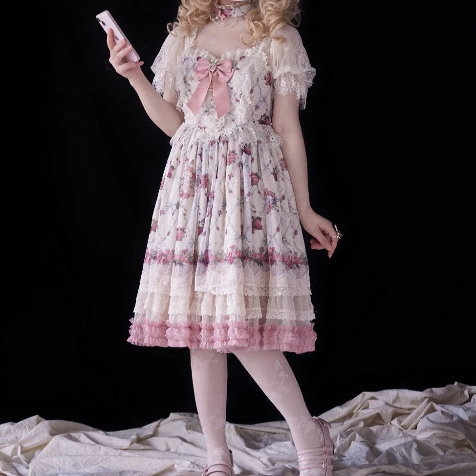 Secret Strawberry Garden ワンピース【1型】