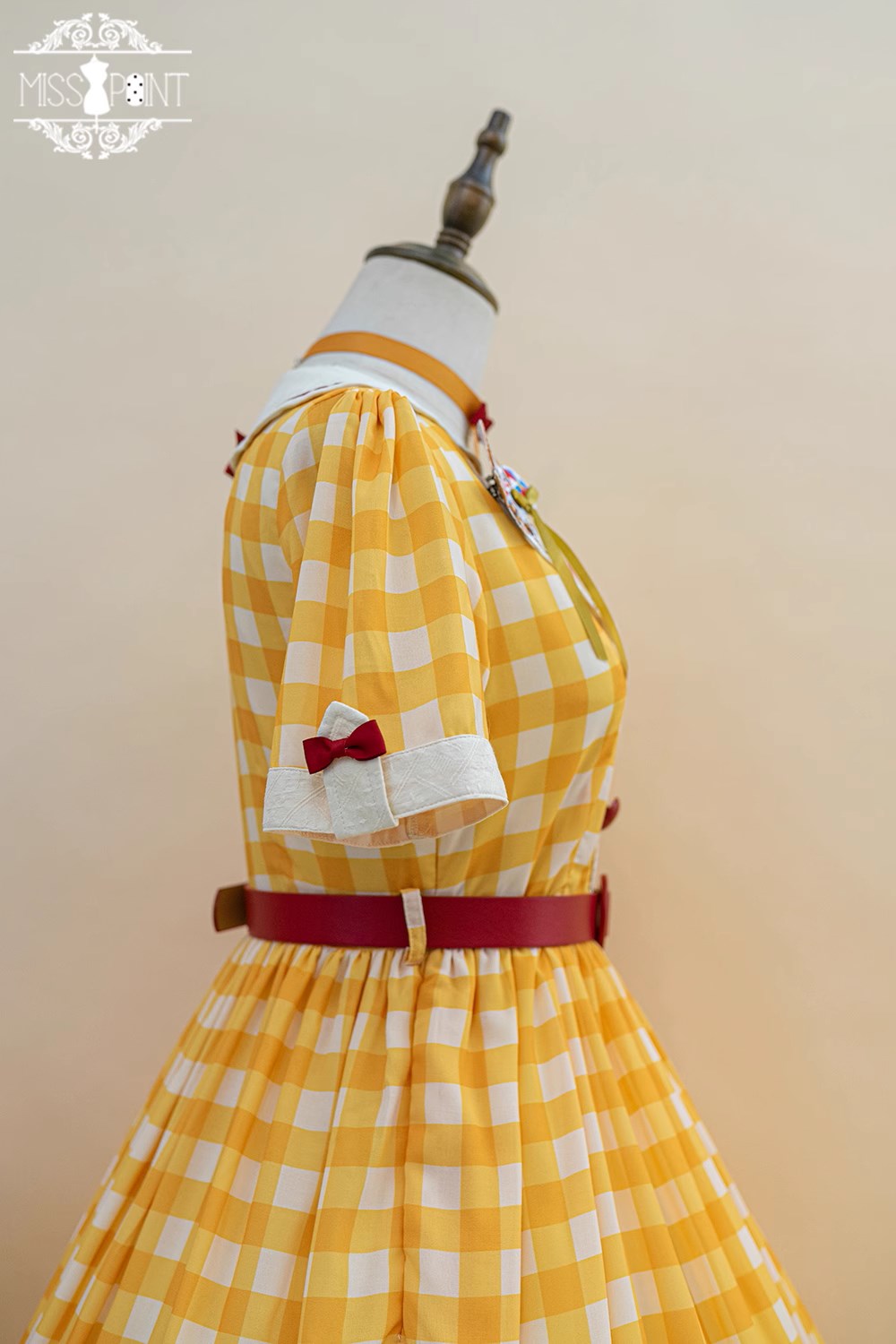 [Pre-order] Sweet Kitty Retro Cafe Style Dress