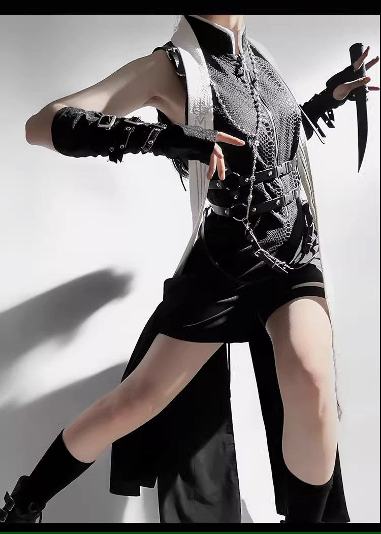 Black snake 皇子系ブラックセットアップ