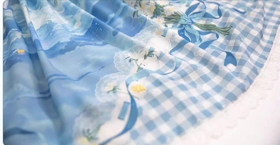 [Sale period ended] Daisy and Sky high waist jumper skirt