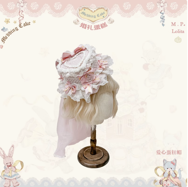 Simultaneous purchase only [Orders accepted until 12/26] Sweet Wedding Cake Accessories