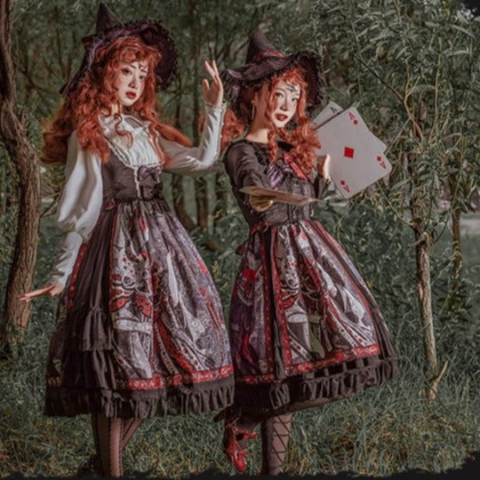 魔女の姉妹 ゴスロリ ジャンパースカート1型