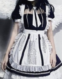 [Pre-order] SF Maid Gothic Lolita Short Sleeve Dress with Epron