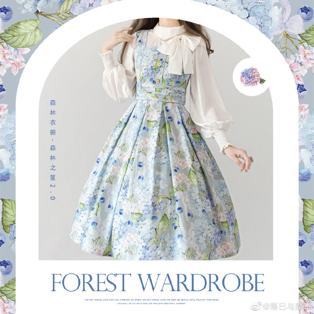 <Autumn/Winter New Color Arrival> Classical 2way High Waist Jumper Skirt
