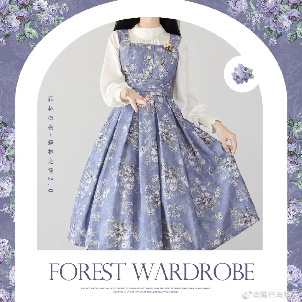 <Autumn/Winter New Color Arrival> Classical 2way High Waist Jumper Skirt