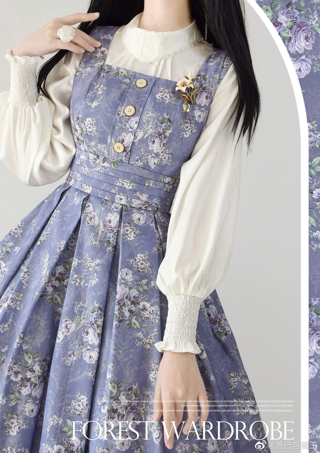 <Autumn/Winter New Color Arrival> Classical 2way High Waist Jumper Skirt