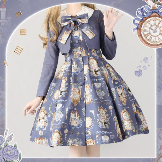 Eternal Echo Classic dress and jacket setup with headband