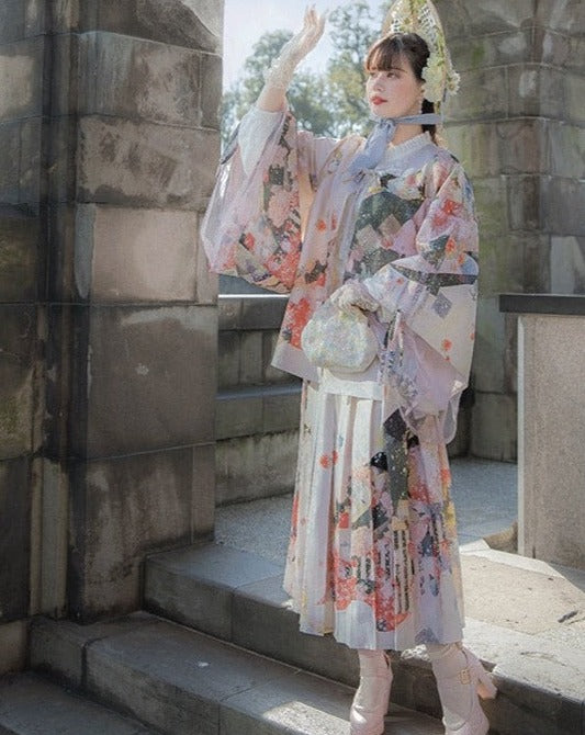 Japanese loli moss peach blooming elegant skirt