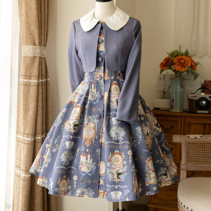 Eternal Echo Classic dress and jacket setup with headband