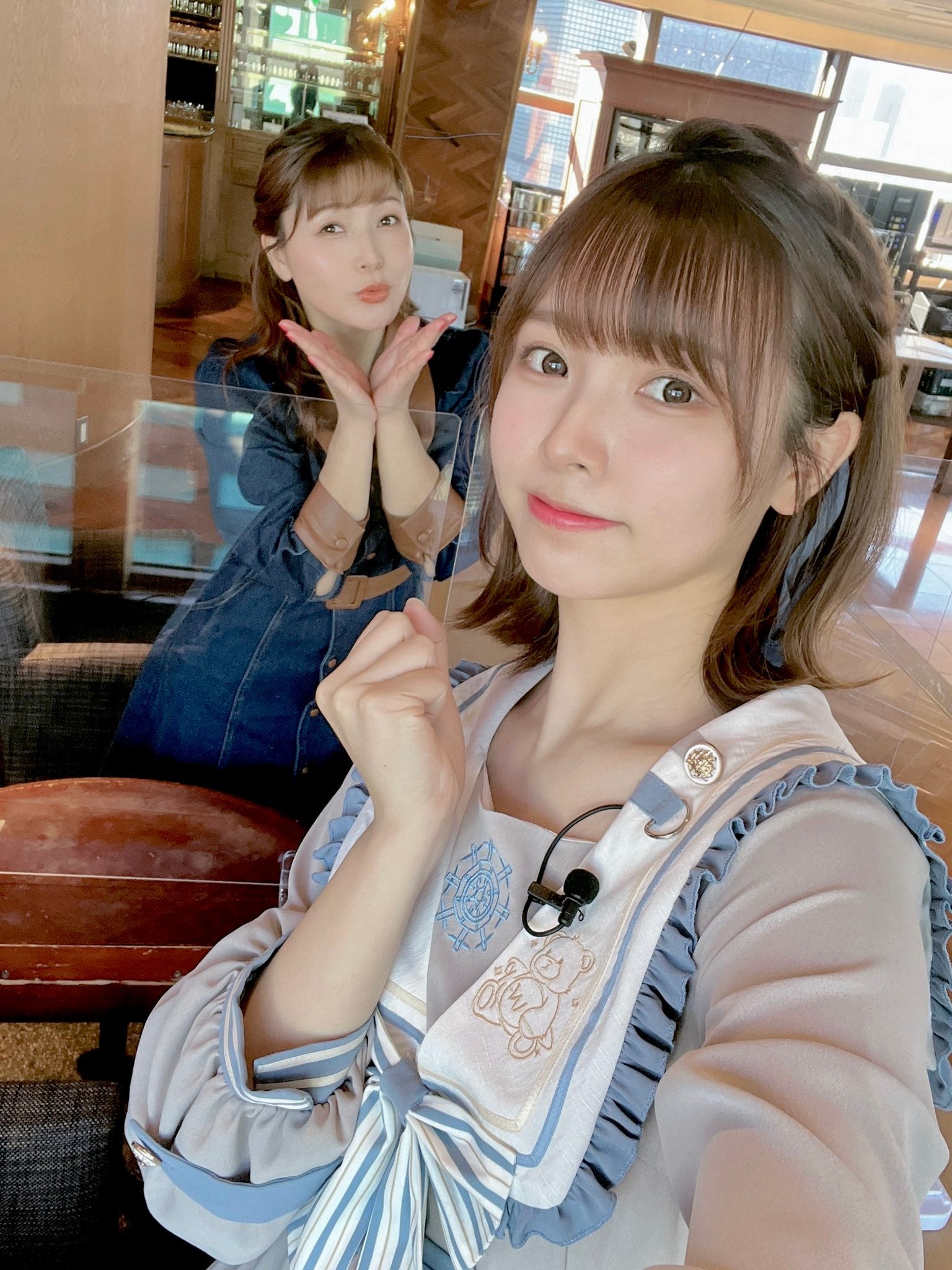 [Worn by Liyuu] Gray Blue Lolita Dress in Sailor Color
