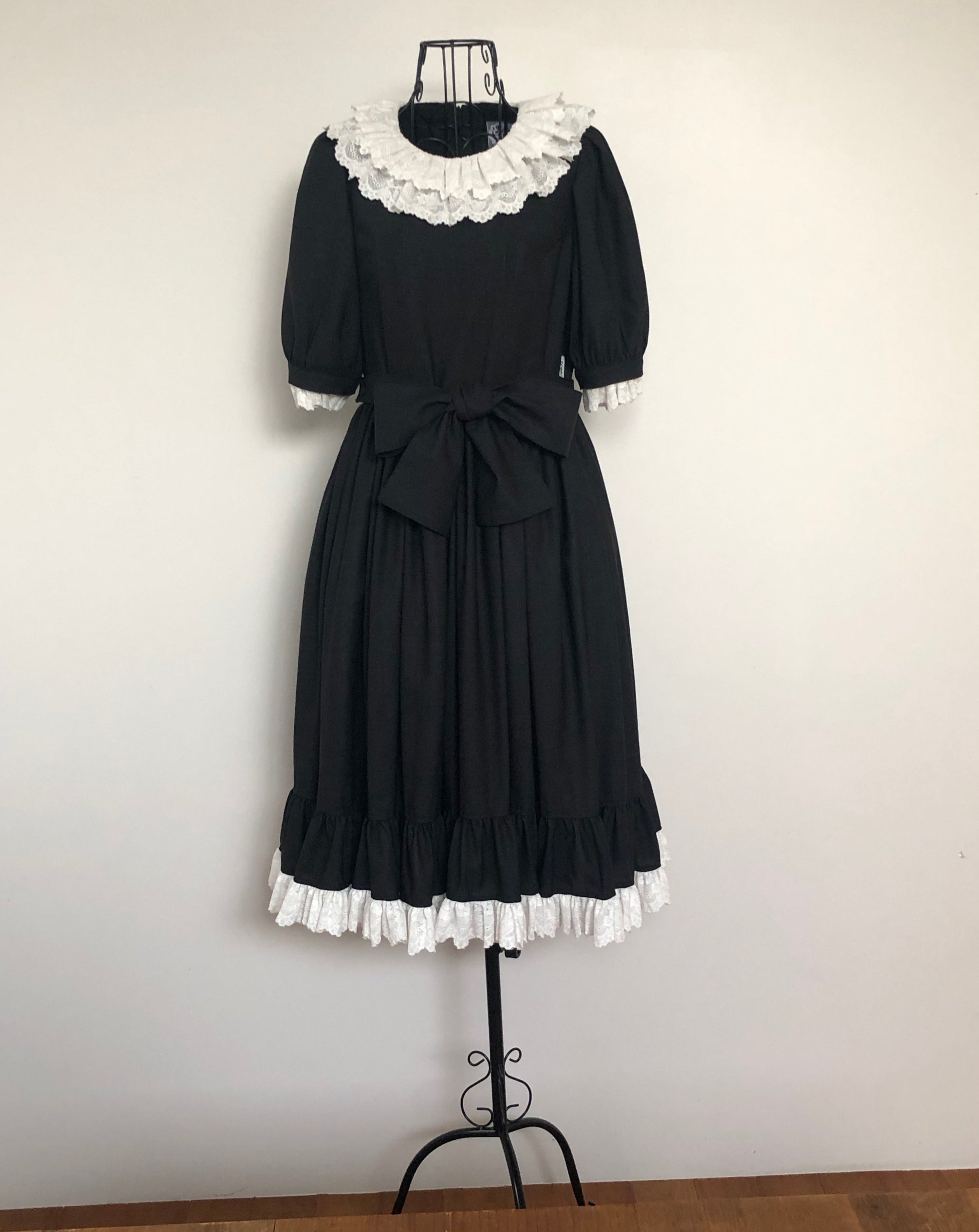 [Bishu Lolita] Ultimate Claroli A special everyday dress (dark gray, short sleeves)