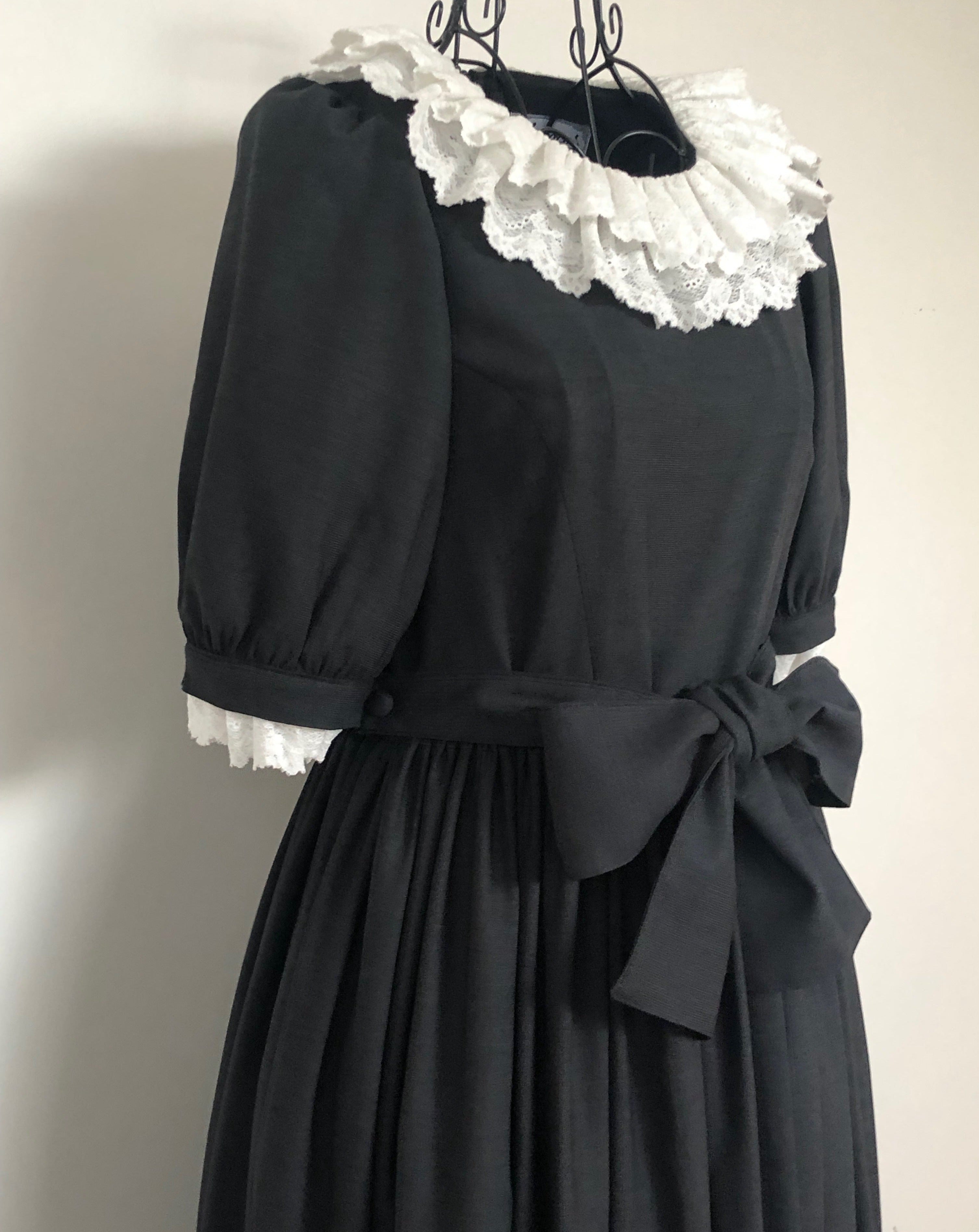 [Bishu Lolita] Ultimate Claroli A special everyday dress (dark gray, short sleeves)
