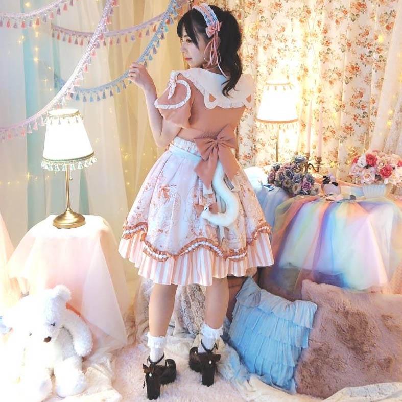 【予約販売】子猫の甘ロリスイートワンピース