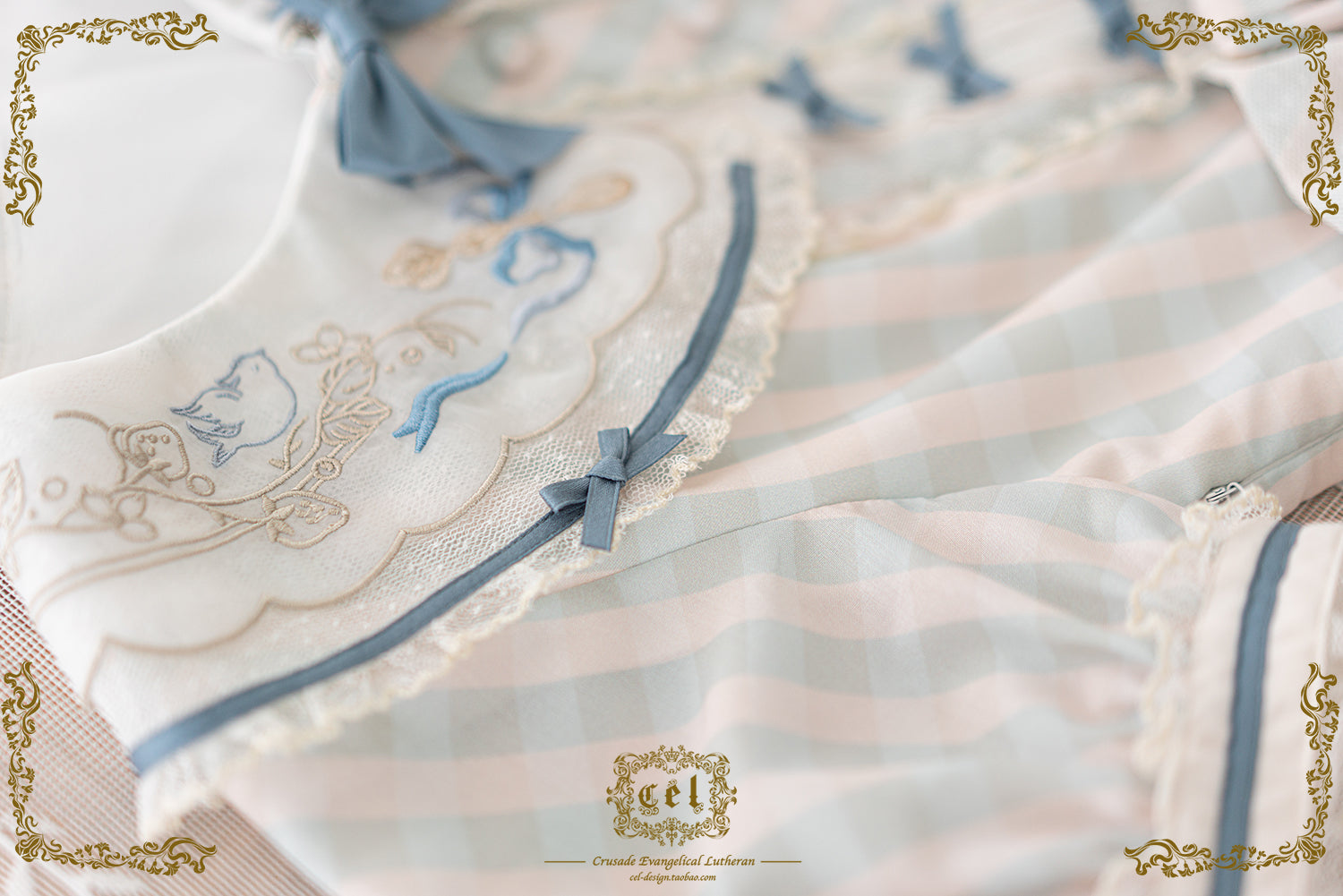 Porcelain Teaparty pastel dress
