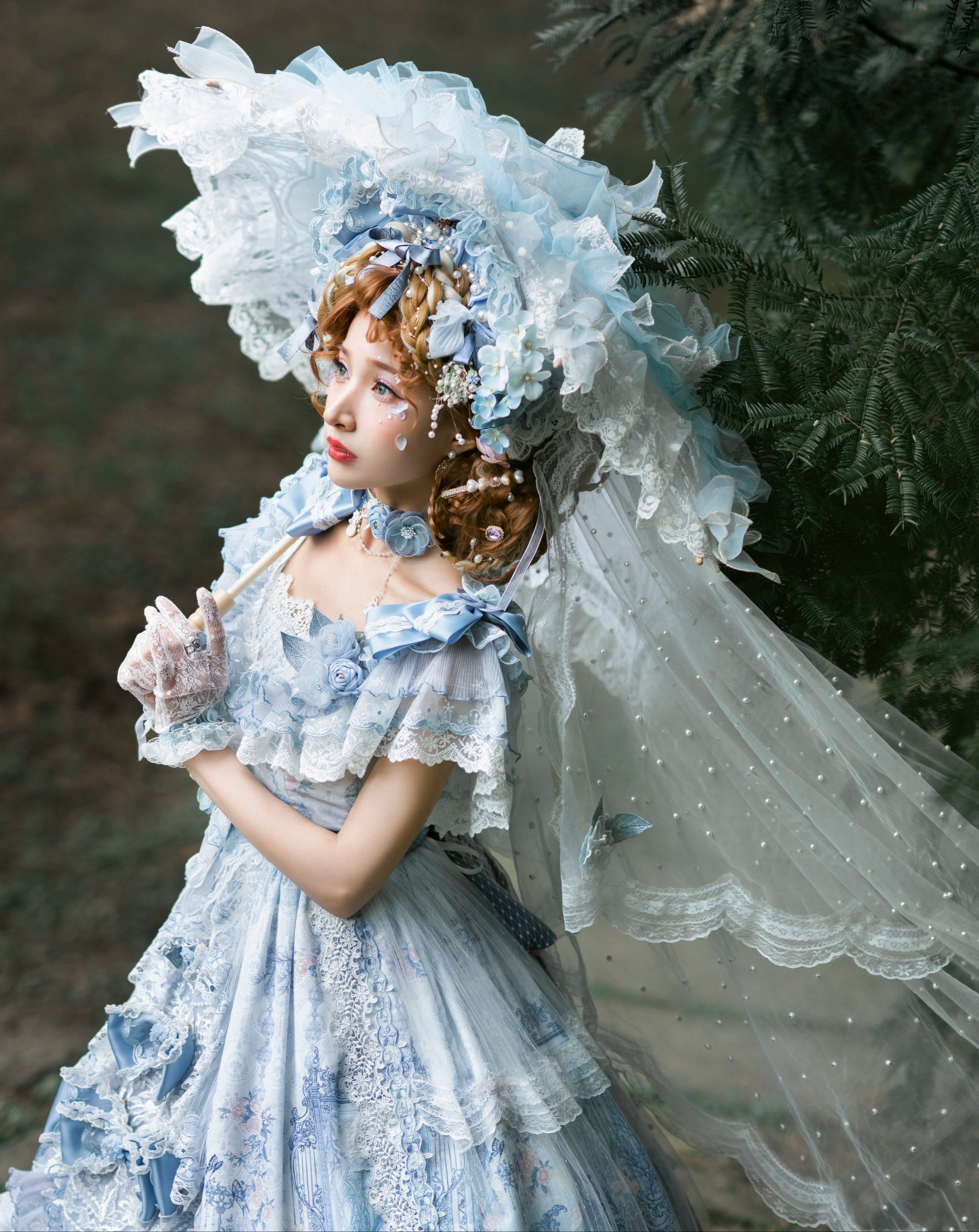 Secret Key Rococo Flower Princess Dress Full Set