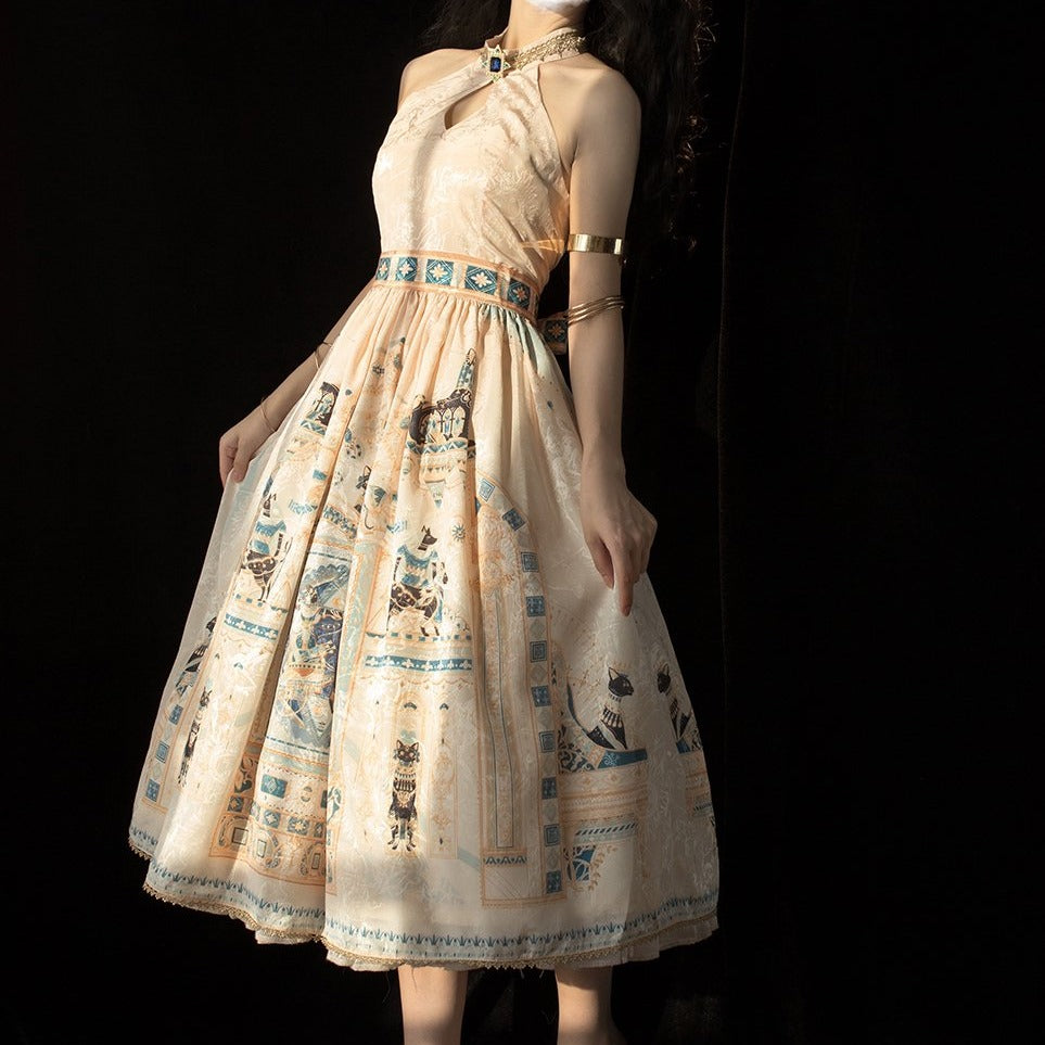 【IDOLFILE】掲載商品｜Twilight エジプト風ロリィタ ホルターネックジャンパースカート