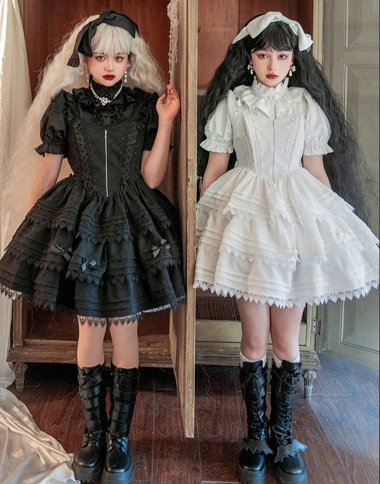 Prisoned Swan Lake 白鳥と黒鳥のジャンパースカート