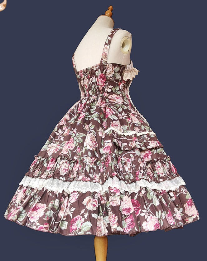 Wall of Rose Elegant Classical Jumper Skirt