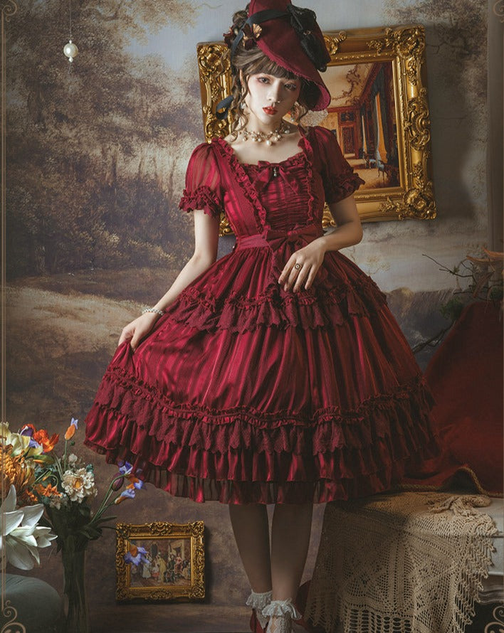 Fairydoll Chic Color Lolita Dress