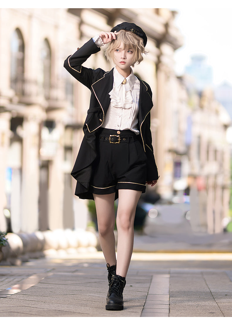 【予約販売】Tomorrow's Pledge 皇子系ショートパンツセットアップ