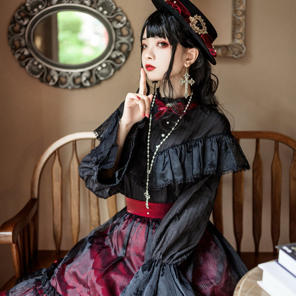 【予約販売】パールクロスネックレス