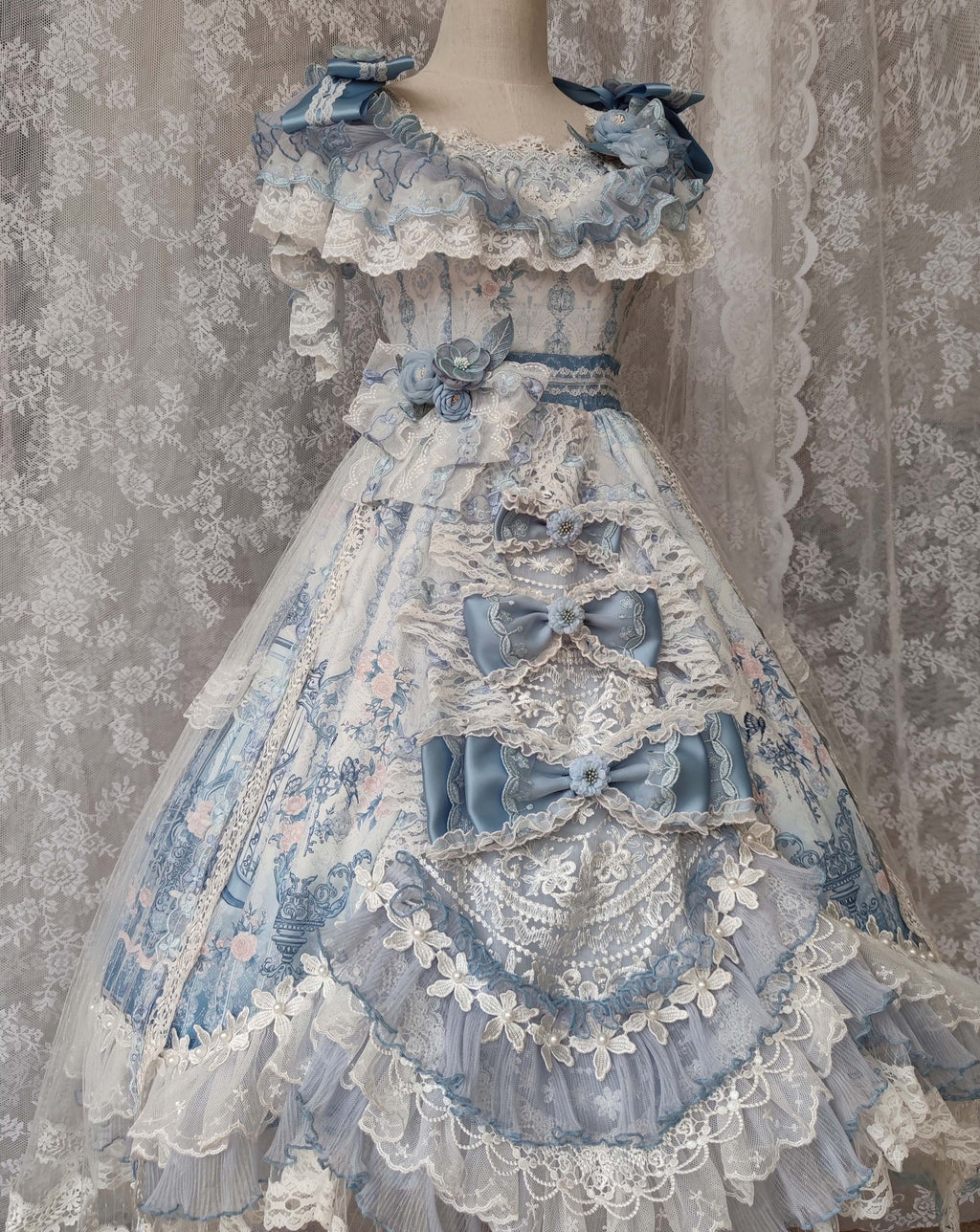 Secret Key Rococo Flower Princess Dress Full Set