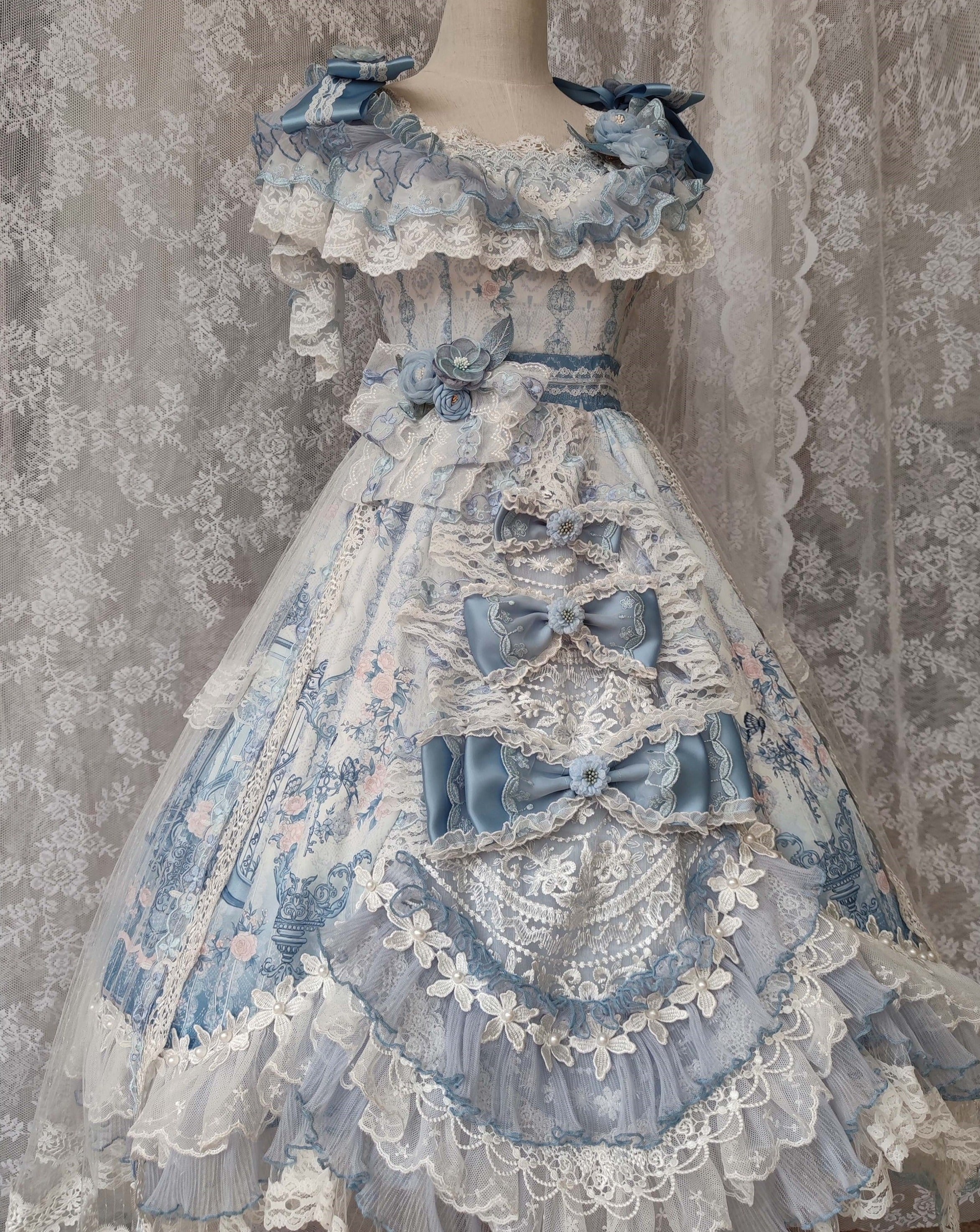 Secret Key Rococo Flower Princess Dress Full Set