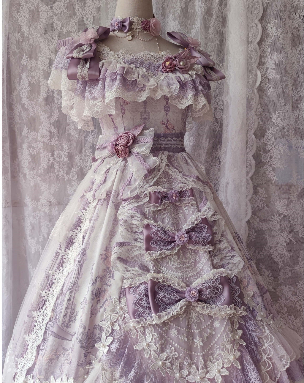 Secret Key Rococo Flower Princess Dress Full Set