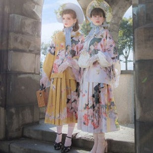 Japanese loli moss peach blooming elegant skirt