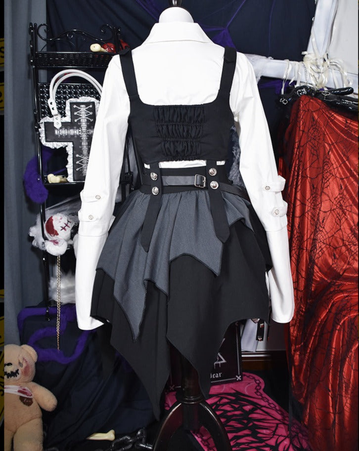 Machinist Miri Lori Vest and Skirt Setup with Belt