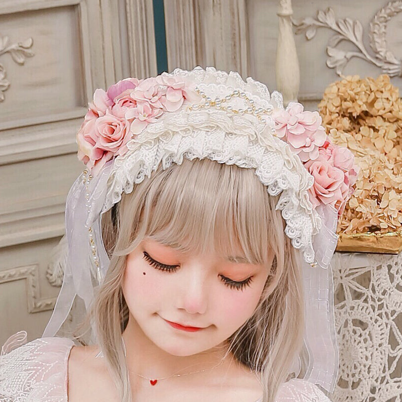 Brilliant Tea Party flower headdress