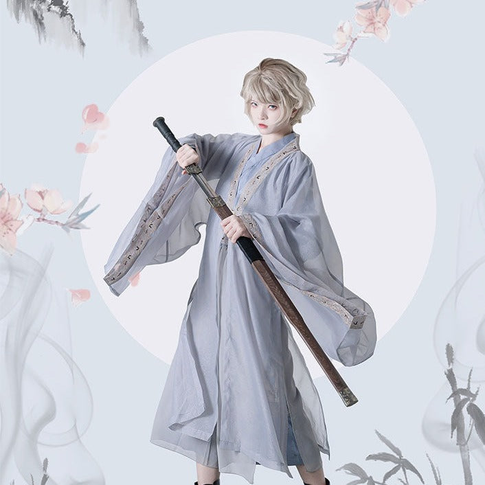 Prince style Crane embroidery flower loli full set