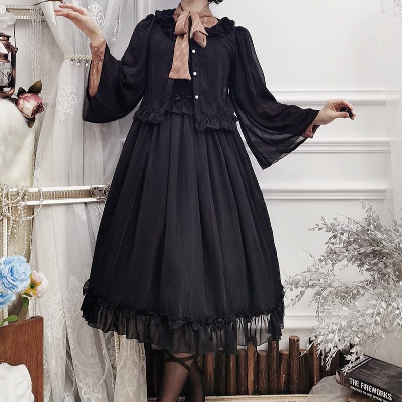 [Pre-order] Melody of the Rhine Elegant Chiffon Blouse