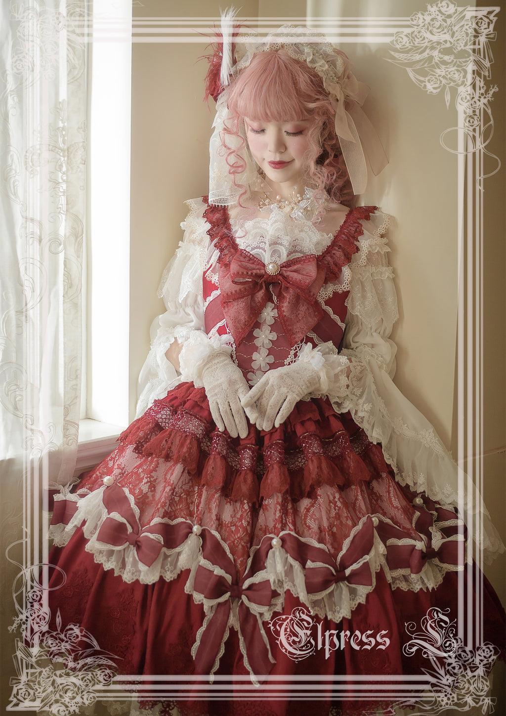 Holy Jewel ribbon and lace princess dress