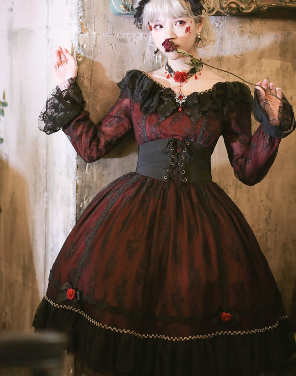 [Pre-order] Dark Elegant Gothic Lolita Dress at Dusk