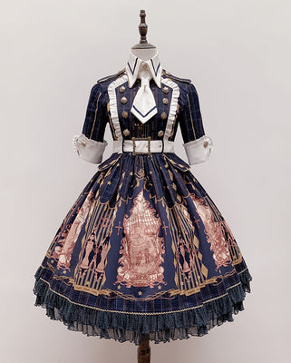 Nutcracker dress with idol-style tie