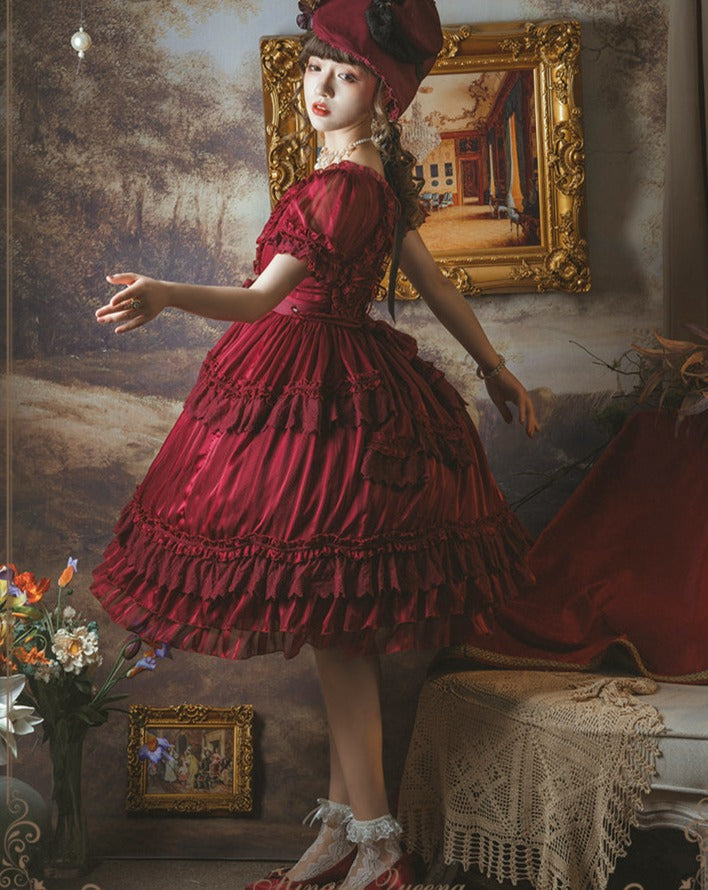 Fairydoll Chic Color Lolita Dress