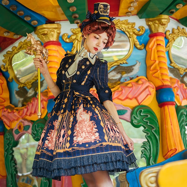 Nutcracker dress with idol-style tie