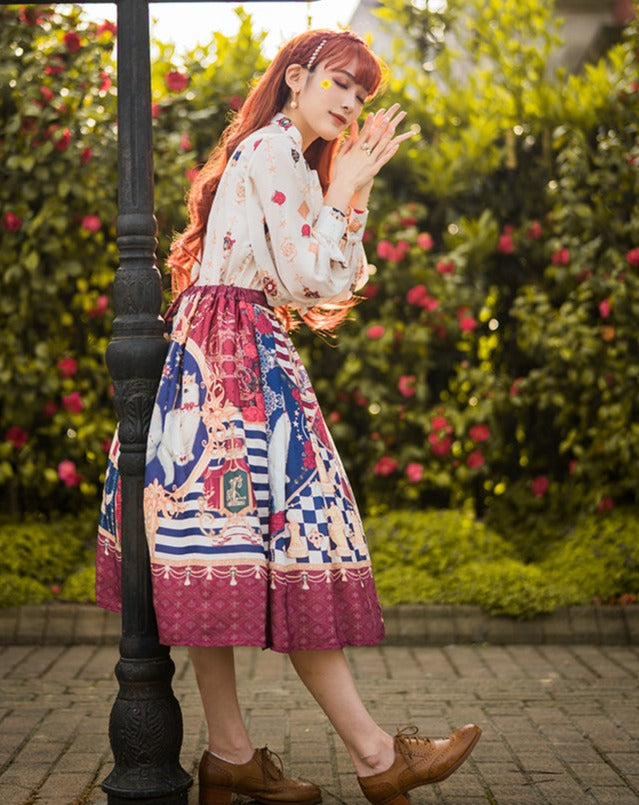 Brave Journey 2 Printed Skirt