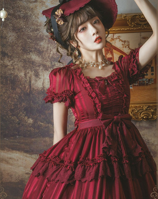 Fairydoll Chic Color Lolita Dress