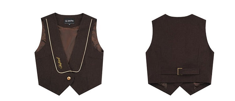 Hogwarts School of Witchcraft and Wizardry Single Button Vest