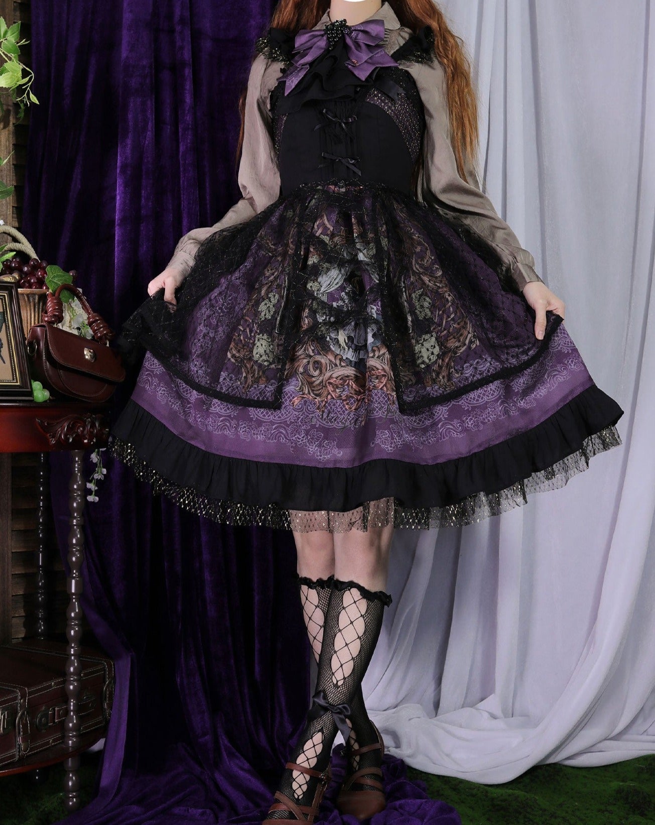 Budoshukai no Yoru Gothic Lolita Jumper Skirt Type 1