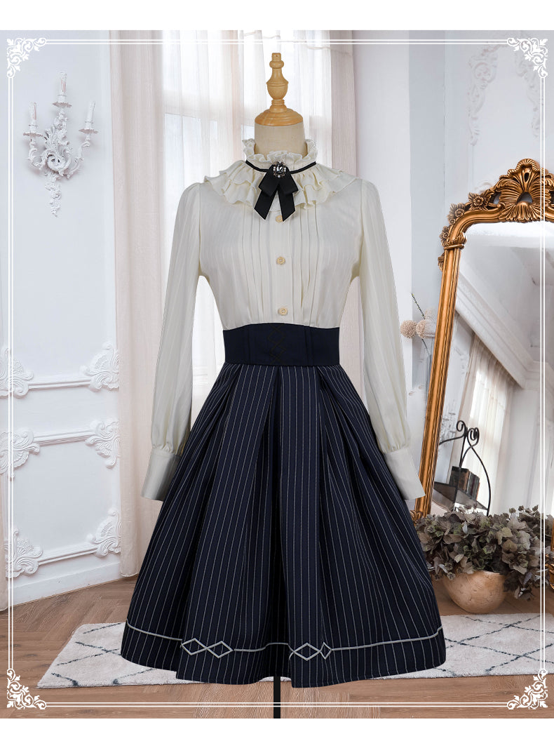 [Pre-order] Sakurajima Gakuin school uniform stripe setup