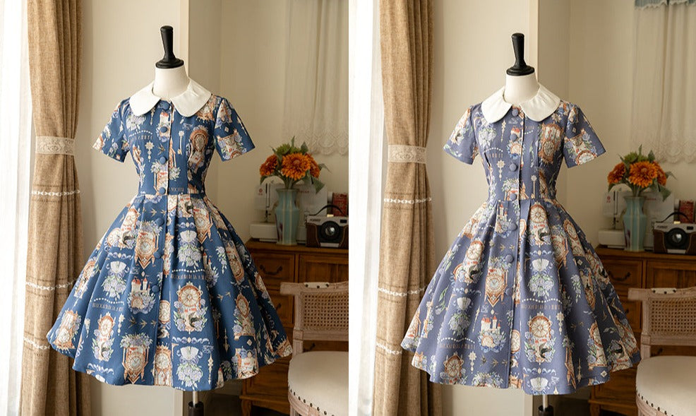Eternal Echo Classic dress and jacket setup with headband